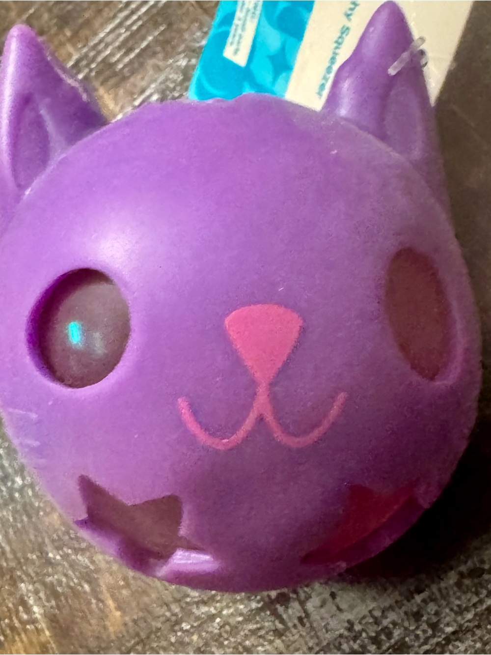 Purple Cat Halloween Squishy